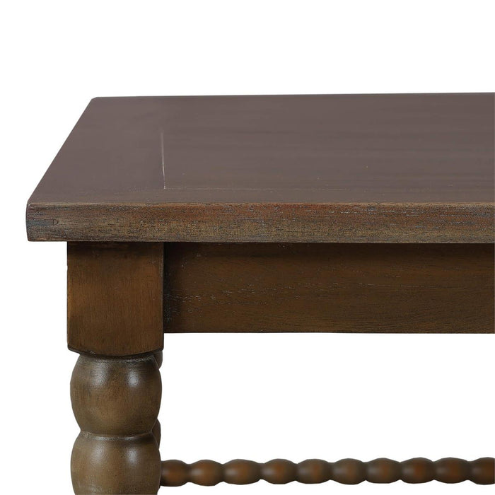 Bramble - Cholet Square Coffee Table in Straw Wash - 28810STW----- - GreatFurnitureDeal