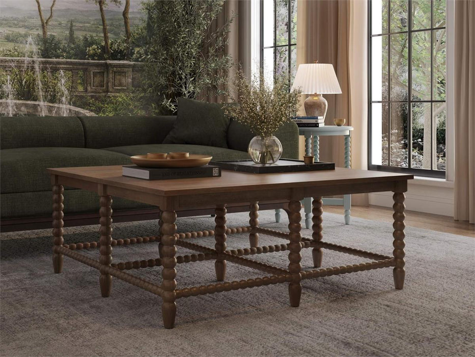 Bramble - Cholet Square Coffee Table in Straw Wash - 28810STW----- - GreatFurnitureDeal
