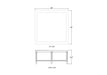 Bramble - Cholet Square Coffee Table in Straw Wash - 28810STW----- - GreatFurnitureDeal