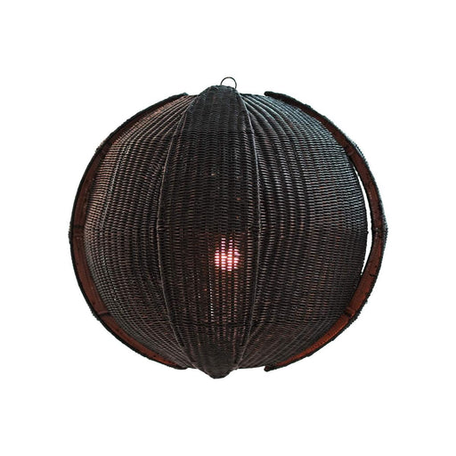 Bramble - Oasis Globe Rattan Pendant - BR-28823 - GreatFurnitureDeal