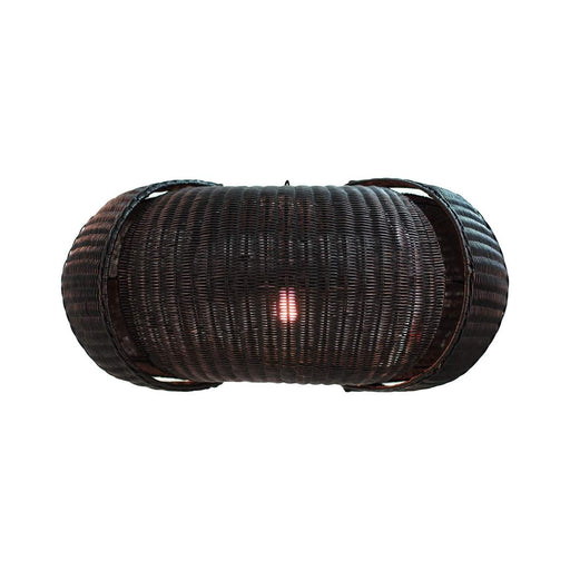 Bramble - Oasis Ellipse Rattan Pendant - BR-28824 - GreatFurnitureDeal