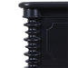 Bramble - Milano 2 Drawer Bedside Table in Batavia Black - 28834BBA----- - GreatFurnitureDeal