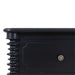 Bramble - Milano 2 Drawer Bedside Table in Batavia Black - 28834BBA----- - GreatFurnitureDeal