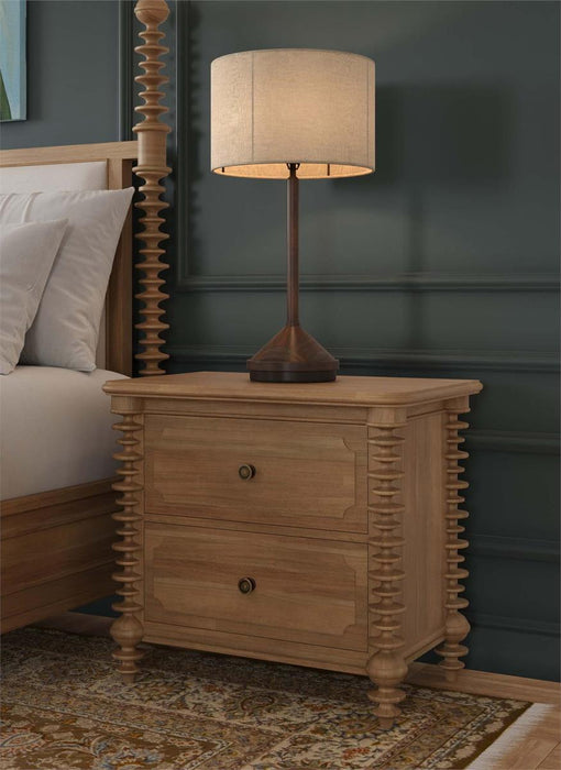 Bramble - Milano 2 Drawer Bedside Table - BR-28834
