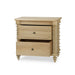Bramble - Milano 2 Drawer Bedside Table in Fruitwood - 28834FRW----- - GreatFurnitureDeal