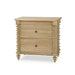 Bramble - Milano 2 Drawer Bedside Table in Fruitwood - 28834FRW----- - GreatFurnitureDeal