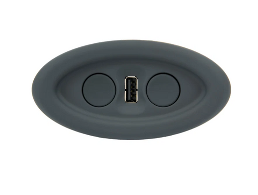 Lane Furniture / Simmons Upholstery - Power Recliner Chair Replacement Button with USB - CTR UR1 01-BR / CTR UR1 01 KL BR - GreatFurnitureDeal