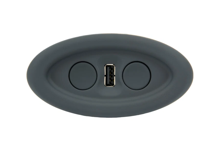 Lane Furniture / Simmons Upholstery - Power Recliner Chair Replacement Button with USB - CTR UR1 01-BR /  CTR UR1 01 KL BR