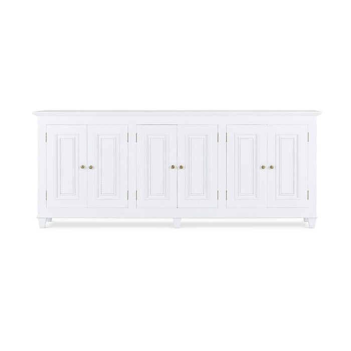 Bramble - Vivienne Narrow Sideboard in True White - 28927TRW-----
