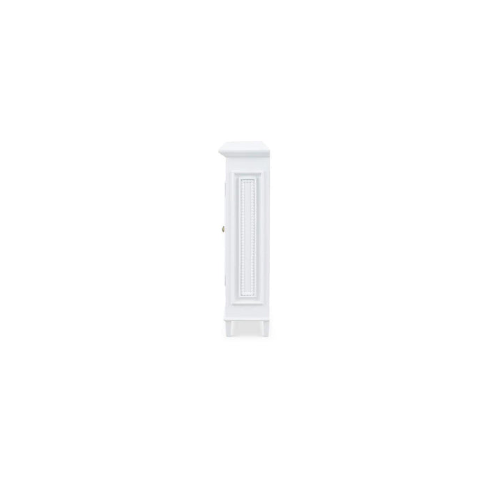 Bramble - Vivienne Narrow Sideboard in True White - 28927TRW-----