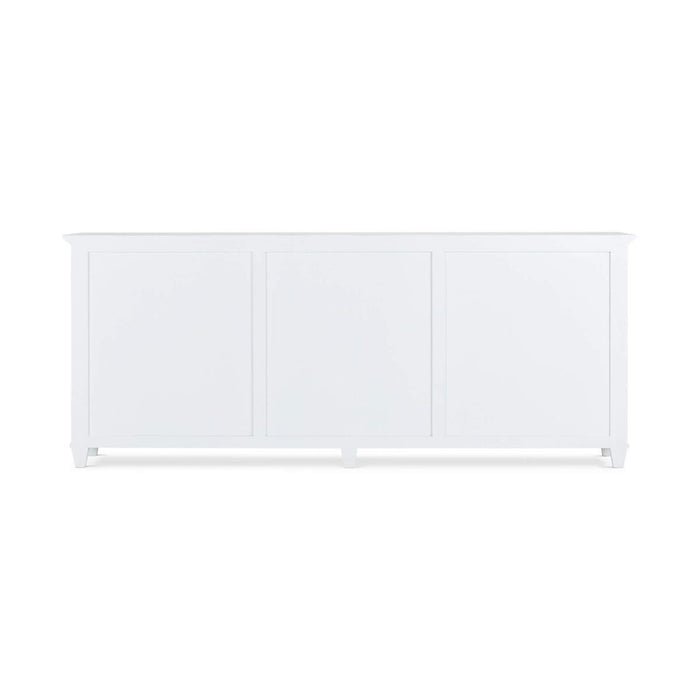 Bramble - Vivienne Narrow Sideboard in True White - 28927TRW-----