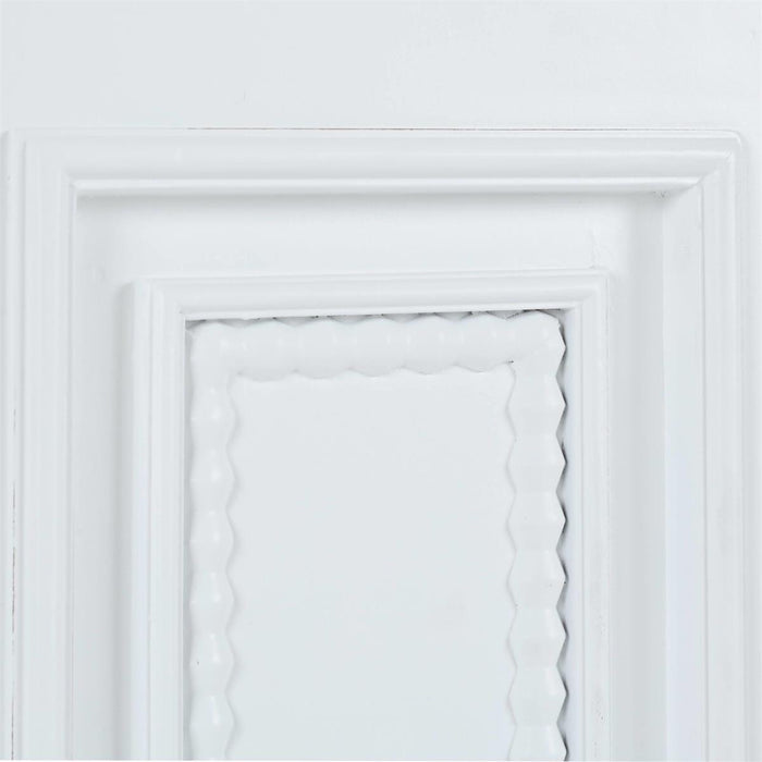 Bramble - Vivienne Narrow Sideboard in True White - 28927TRW-----