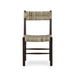 Bramble - Lenox Dining Chair w/ Rush Seat in Matt Teak Brown -Set of 2- 28934MTB----- - GreatFurnitureDeal