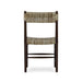 Bramble - Lenox Dining Chair w/ Rush Seat in Matt Teak Brown -Set of 2- 28934MTB----- - GreatFurnitureDeal