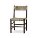 Bramble - Lenox Dining Chair w/ Rush Seat in Matt Teak Brown -Set of 2- 28934MTB----- - GreatFurnitureDeal