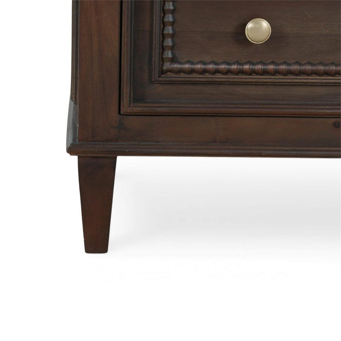 Bramble - Vivienne 5 Drawer Dresser in Walnut - 28937WLT-----