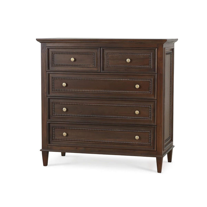 Bramble - Vivienne 5 Drawer Dresser in Walnut - 28937WLT-----