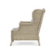 Bramble - Marina Rattan Chair in Natural Rattan w/ Le Jardin Blue Fabric - 28954RNATSA255---- - GreatFurnitureDeal