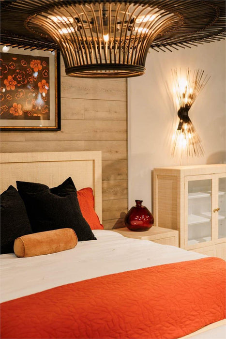 Bramble - Kagu Rattan Bed King w/ Rattan Natural - 28956RNAT----- - GreatFurnitureDeal