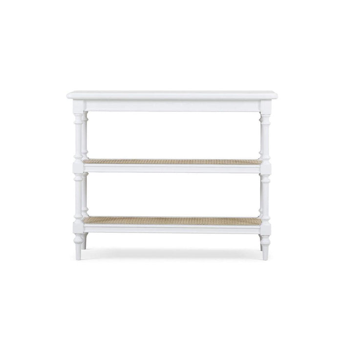 Bramble - Palmetto Console Table w/ 2 Rattan Shelves - BR-28985