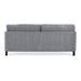 Bramble - Normandy Sofa in Walnut w/ Thames Gray Ashen Performance Fabric - 28999WLTSF245---- - GreatFurnitureDeal