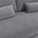 Bramble - Normandy Sofa in Walnut w/ Thames Gray Ashen Performance Fabric - 28999WLTSF245---- - GreatFurnitureDeal