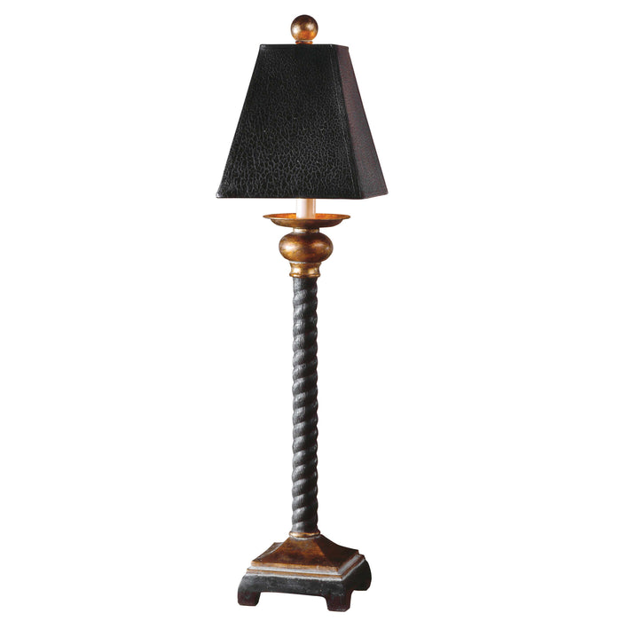 Uttermost - Bellcord Black Buffet Lamp - 29007 - GreatFurnitureDeal