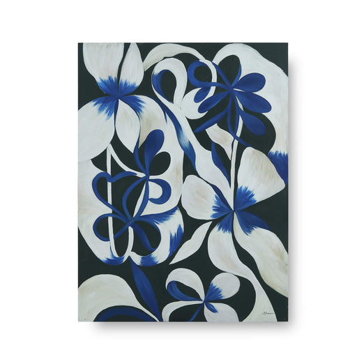 Bramble - Blue Symphony on Canvas 47 x 63 w/o Frame - 29028------ - GreatFurnitureDeal