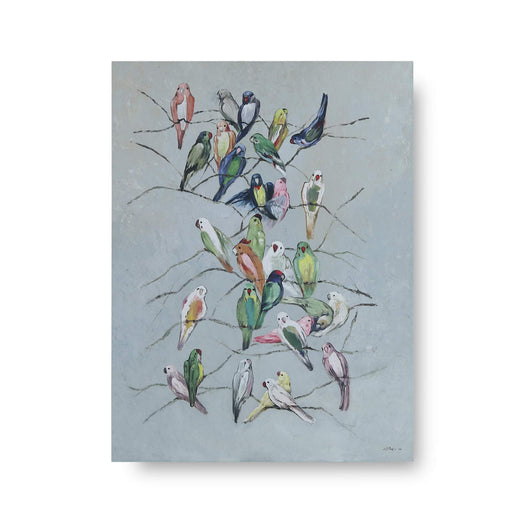 Bramble - Harmony in Colors on Canvas 47 x 63 w/o Frame - 29030------ - GreatFurnitureDeal