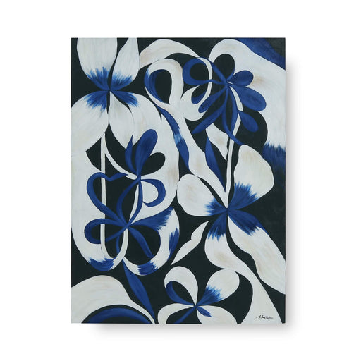 Bramble - Blue Symphony on Canvas 36 x 48 w/o Frame - 29032------ - GreatFurnitureDeal