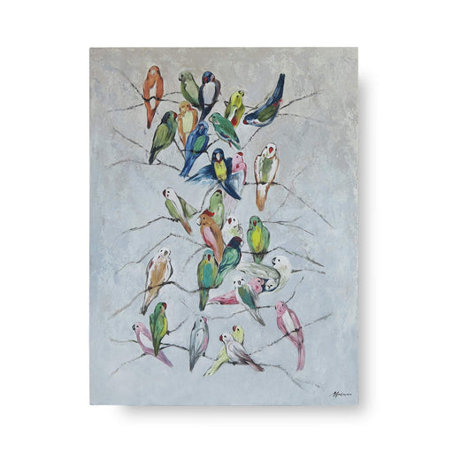 Bramble - Harmony in Colors on Canvas 36 x 48 w/o Frame - 29034------ - GreatFurnitureDeal