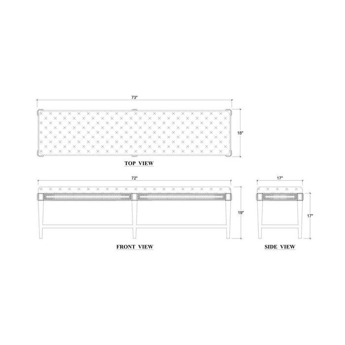 Bramble - Vivienne Bench - BR-29038