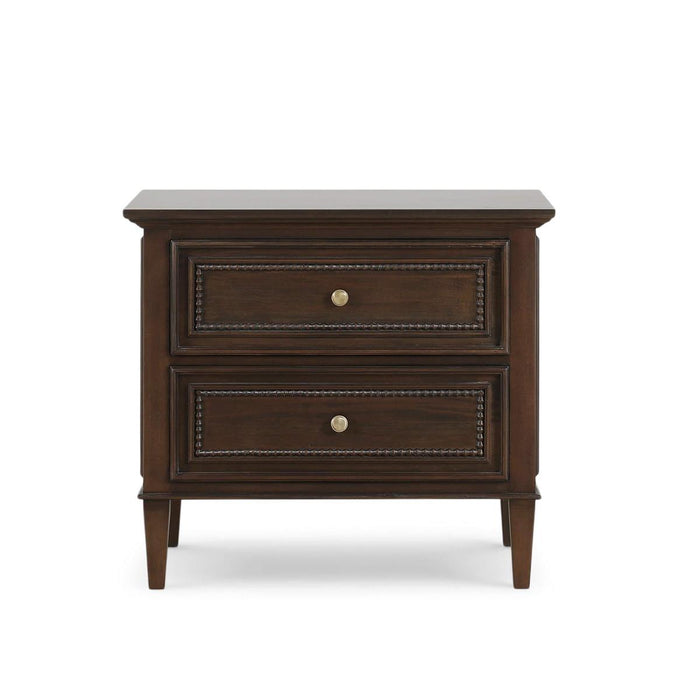 Bramble - Vivienne 2 Drawer Bedside Table Large - BR-29044 - GreatFurnitureDeal