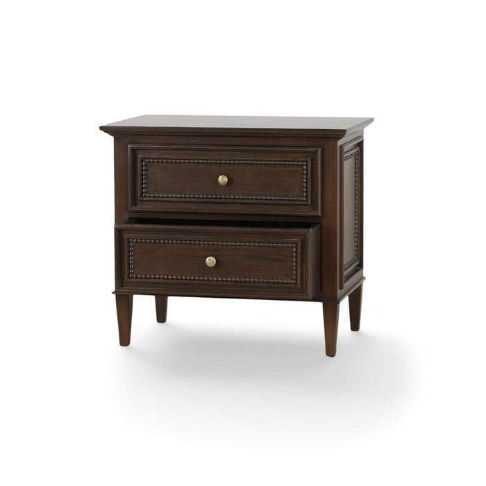Bramble - Vivienne 2 Drawer Bedside Table Large - BR-29044 - GreatFurnitureDeal