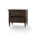 Bramble - Vivienne 2 Drawer Bedside Table Large - BR-29044 - GreatFurnitureDeal