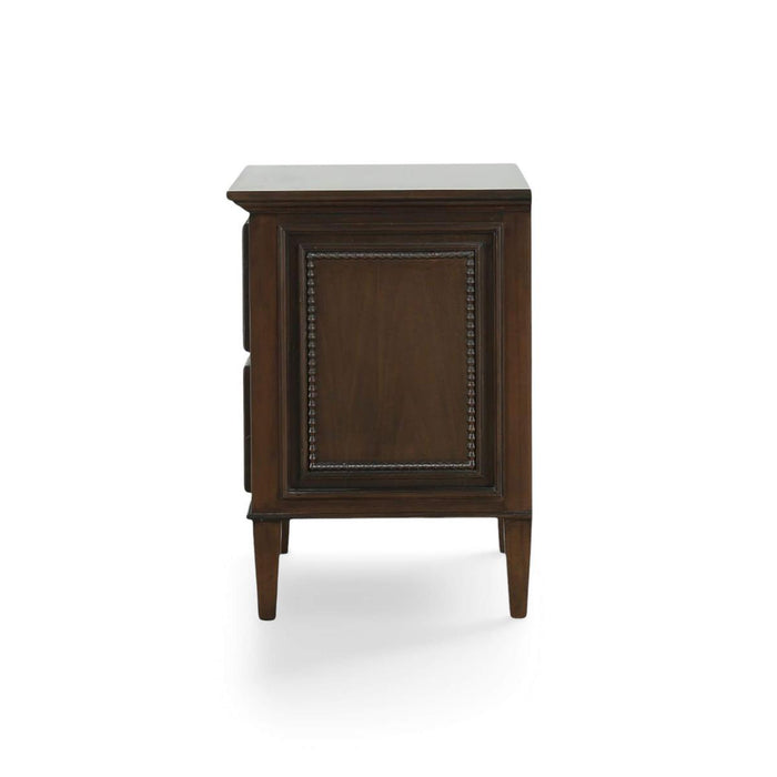 Bramble - Vivienne 2 Drawer Bedside Table Large - BR-29044 - GreatFurnitureDeal