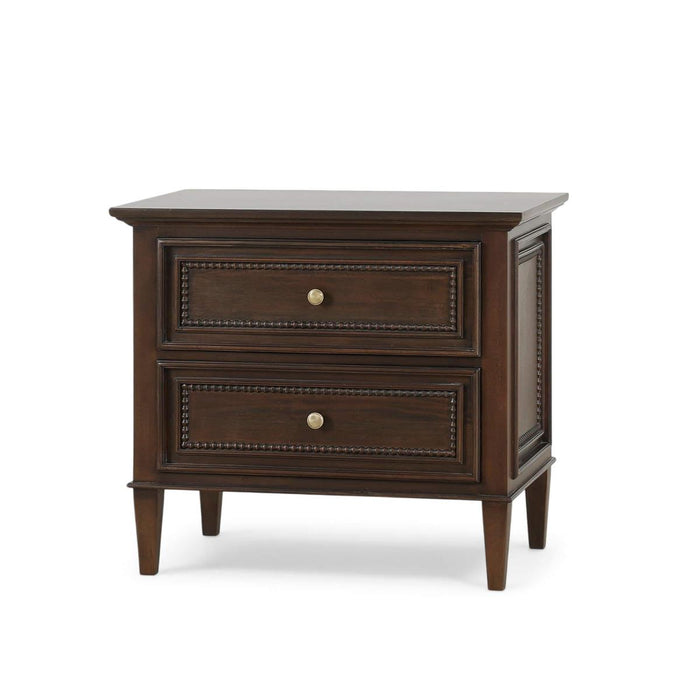 Bramble - Vivienne 2 Drawer Bedside Table Large - BR-29044 - GreatFurnitureDeal