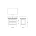 Bramble - Vivienne 2 Drawer Bedside Table Large - BR-29044 - GreatFurnitureDeal
