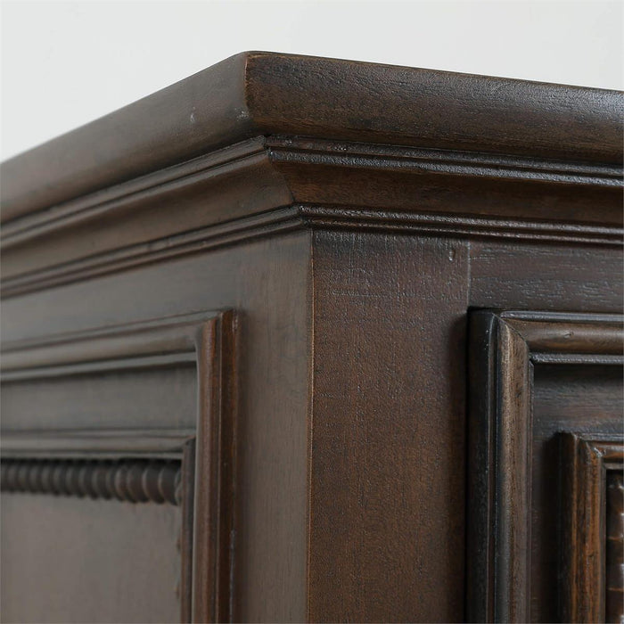 Bramble - Vivienne 2 Drawer Bedside Table Large - BR-29044 - GreatFurnitureDeal