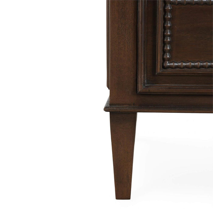 Bramble - Vivienne 2 Drawer Bedside Table Large - BR-29044 - GreatFurnitureDeal