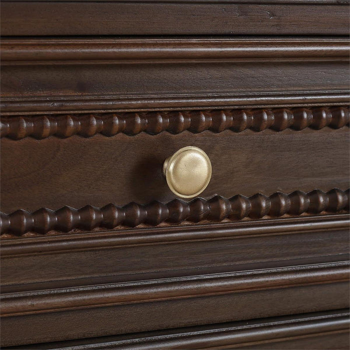 Bramble - Vivienne 3 Drawer Bedside Table Large - BR-29045 - GreatFurnitureDeal