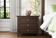 Bramble - Vivienne 3 Drawer Bedside Table Large - BR-29045 - GreatFurnitureDeal