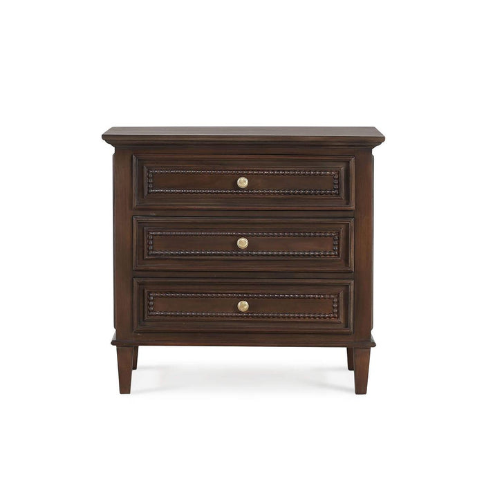 Bramble - Vivienne 3 Drawer Bedside Table Large - BR-29045 - GreatFurnitureDeal