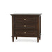 Bramble - Vivienne 3 Drawer Bedside Table Large - BR-29045 - GreatFurnitureDeal