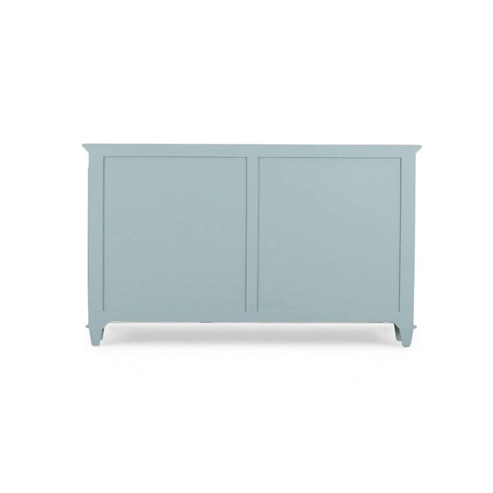 Bramble - Vivienne 4 Door Narrow Sideboard in Vintage Moss Green - 29050VMG----LDT