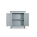 Bramble - Vivienne 2 Door Narrow Sideboard in Grey Mist - 29056GMI----LDT - GreatFurnitureDeal