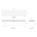 Bramble - Vivienne Medium Bench - BR-29057 - GreatFurnitureDeal