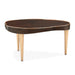 AICO Furniture - Camellia Field Cocktail Table in Warm Pecan - 9090204-400 - GreatFurnitureDeal