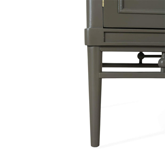 Bramble - Seraphine 4 Door Glass Display Cabinet w/ Glass Shelves - BR-29078 - GreatFurnitureDeal
