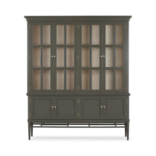 Bramble - Seraphine 4 Door Glass Display Cabinet w/ Glass Shelves - BR-29078 - GreatFurnitureDeal
